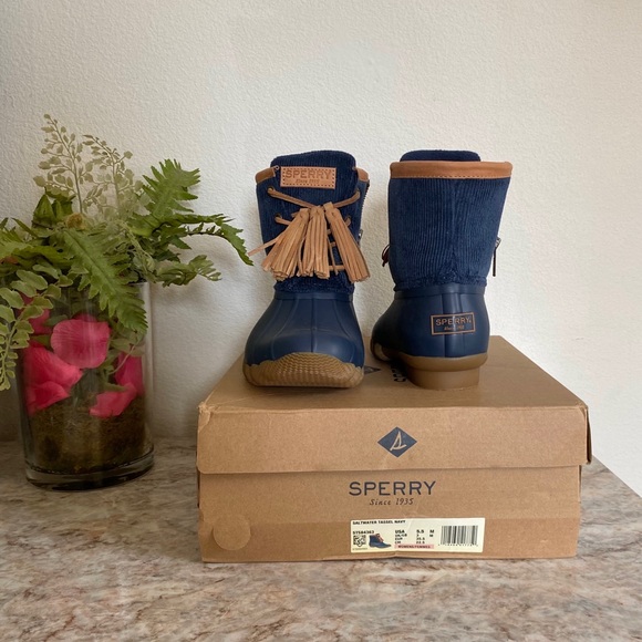 Sperry Women’s Saltwater Tassel Duck Boots - Picture 3 of 6